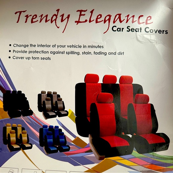 CAR SEAT COVERS - Picture 1 of 4